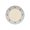 Piatto Piano Vila Collection Costa Nova Beige-Blue D. 27 cm.