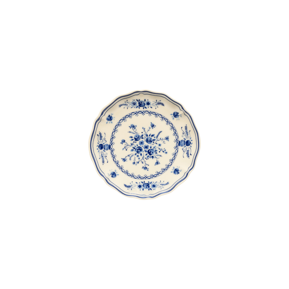 Piatto Pane / Piattino Vila Collection Costa Nova Beige-Blue D. 17 cm.