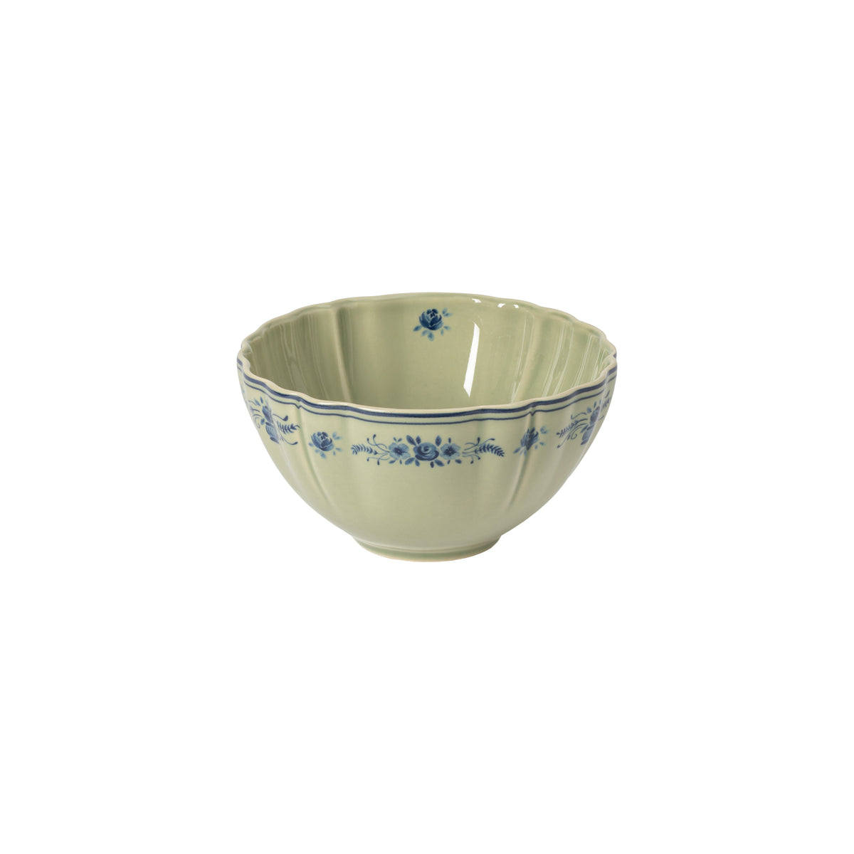 Ciotola Cereal Bowl Vila Collection Costa Nova Olive-Blue D. 16 cm.