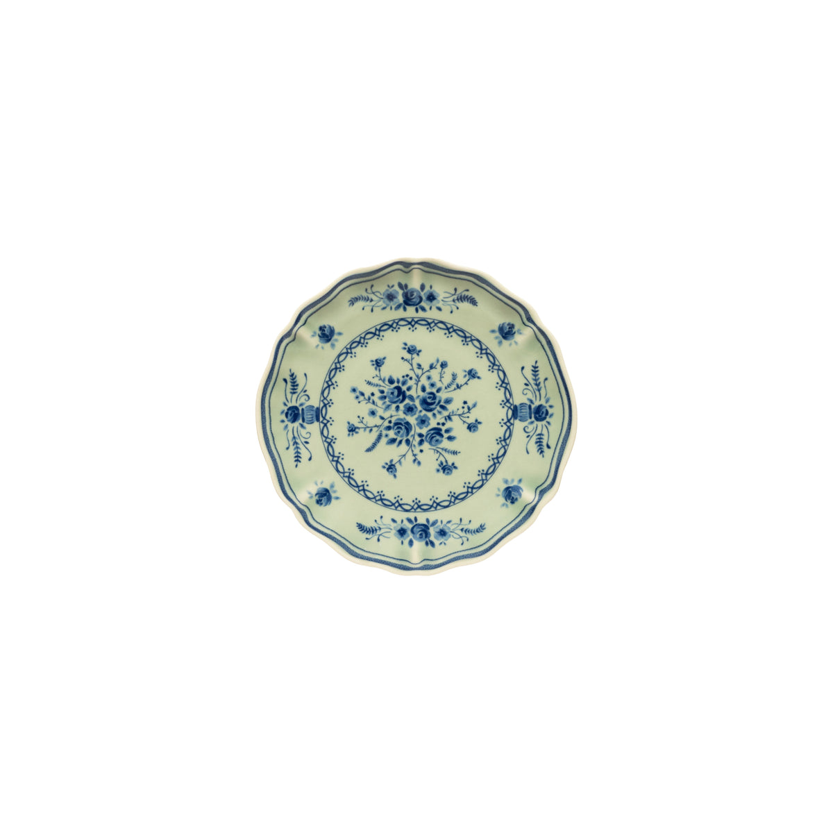 Piatto Pane / Piattino Vila Collection Costa Nova Olive-Blue D. 17 cm.