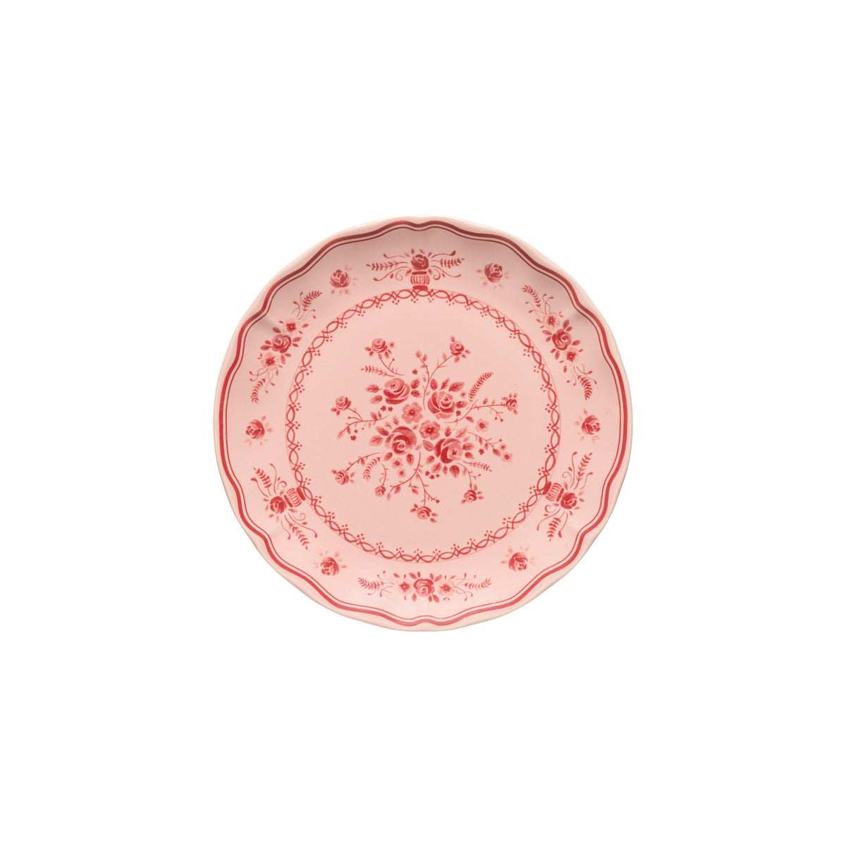 Piatto Dessert / Frutta Vila Collection Costa Nova Pink-Red D. 21 cm.