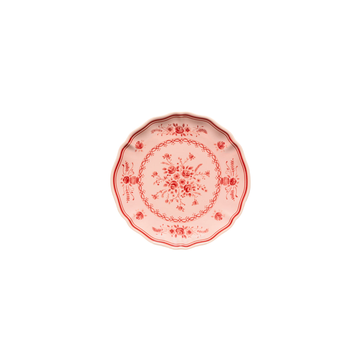 Piatto Pane / Piattino Vila Collection Costa Nova Pink-Red D. 17 cm.