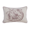 Blanc MariClò Cuscino Arredo Fregio Rinascimentale Baroque Collection in Cotone e Lino 35x50 cm.