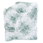 Blanc MariClò Copricuscino English Rose Collection con Frill in Cotone Verde 30x50 cm.