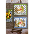 Blanc MariClò Tovaglietta Costa Smeralda Collection in Cotone Blu 45x35 cm.