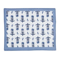 Blanc MariClò Tovaglietta Costa Smeralda Collection in Cotone Blu 45x35 cm.