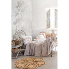 Blanc MariClò Set Copriletto Matrimoniale con Gale e 2 Copriguanciali Tintoretto Collection Beige 240x260 cm.