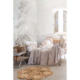 Blanc MariClò Set Copriletto Matrimoniale con Gale e 2 Copriguanciali Tintoretto Collection Beige 240x260 cm.