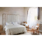 Blanc MariClò Copripiumino Dentelle Collection in Cotone Bianco 200x250 cm.