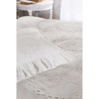 Blanc MariClò Copripiumino Dentelle Collection in Cotone Bianco 200x250 cm.