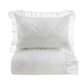Blanc MariClò Copripiumino Dentelle Collection in Cotone Bianco 200x250 cm.
