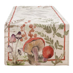 Blanc MariClò Runner Forêt Enchantée 60 x 180 cm.
