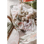 Blanc MariClò Set 2 Canovacci Assortiti Forêt Enchantée 50 x 70 cm.