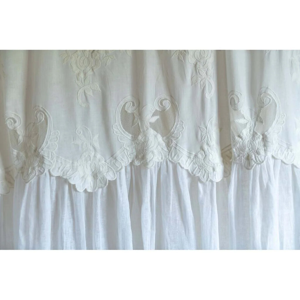 Tenda Dentelle Collection Blanc Mariclò 150x290 cm. Crema