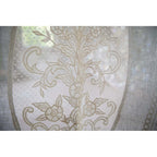Tenda Dentelle Collection Blanc Mariclò 140x290 cm. Celeste Polvere