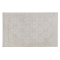 Blanc MariClò Tappeto a Righe Natural Attitude Collection in Cotone Bianco 45x75 cm.