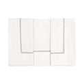 Blanc MariClò Completo Letto 2 Piazze 43 Argento Collection in 100% Puro Cotone Americano Bianco 260x300 cm.