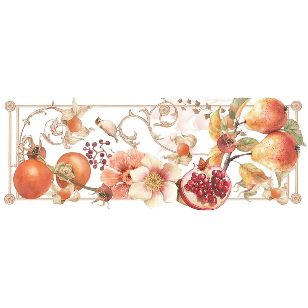 Blanc MariClò Runner con Gala in Cotone Persimmon Collection 50x160 cm.