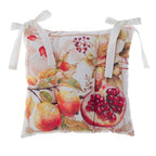Blanc MariClò Cuscino per Sedia con Lacci Persimmon Collection 40x40 cm.