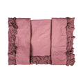 Blanc MariClò Completo Lenzuola Matrimoniale con Gala Vivienne Collection in 100% Cotone Rosa Antico 260x290 cm.