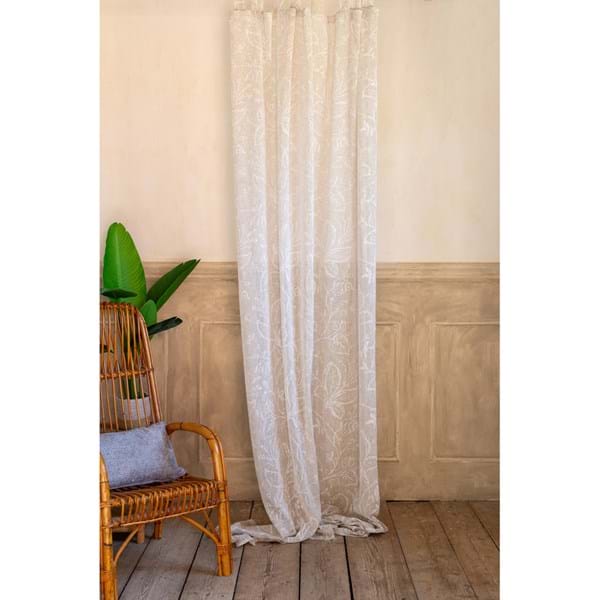 Tenda con Passanti Blanc Mariclò 145x290 cm.