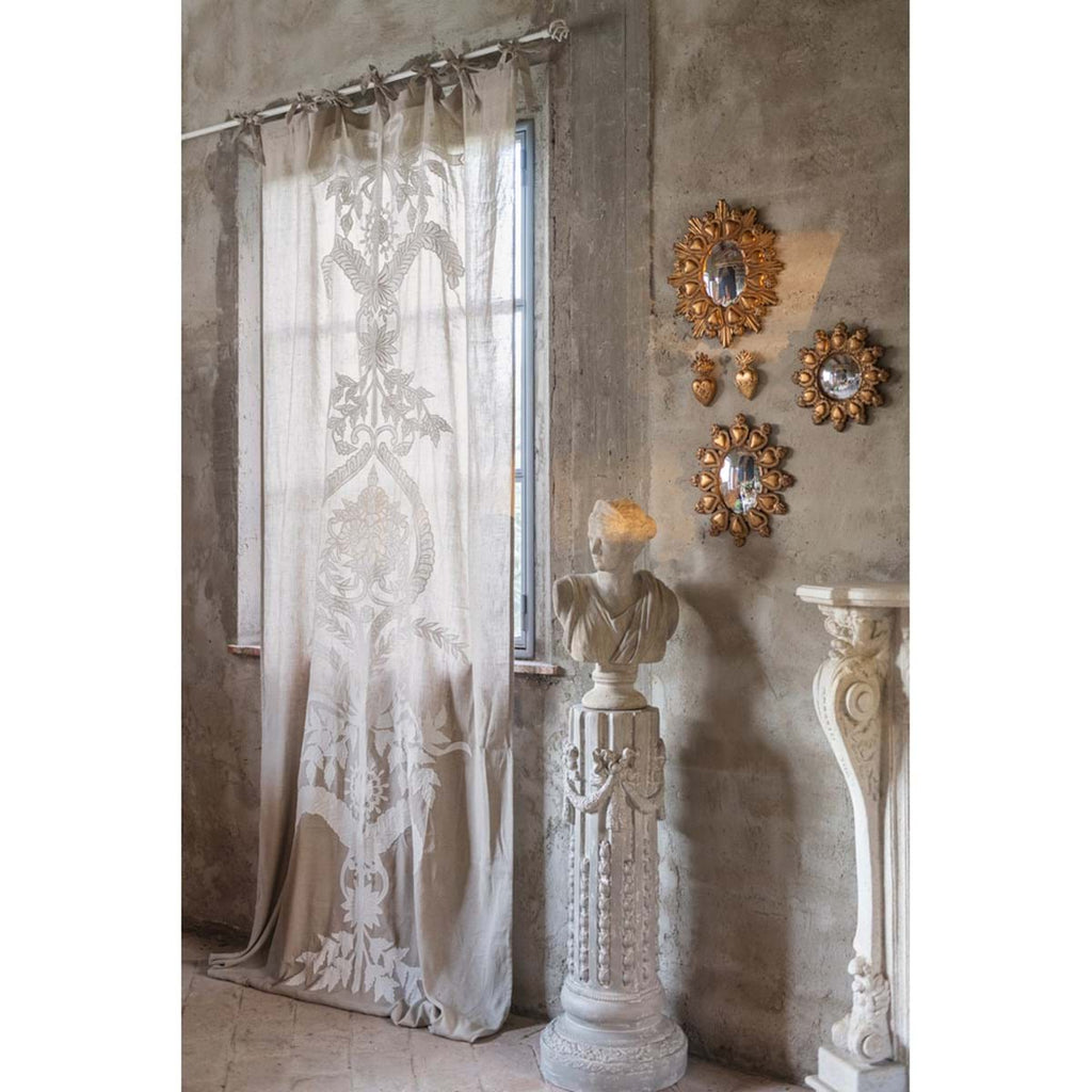 Tenda Dentelle Collection Blanc Mariclò 140x290 cm. Naturale