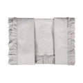 Blanc MariClò Parure Copripiumino Matrimoniale Voile Collection in 100% Cotone Grigio Chiaro 250x200 cm.