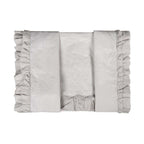 Blanc MariClò Parure Copripiumino Matrimoniale Voile Collection in 100% Cotone Grigio Chiaro 250x200 cm.