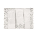 Blanc MariClò Parure Copripiumino Matrimoniale Voile Collection in 100% Cotone Panna 250x200 cm.