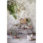 Blanc MariClò Casetta Portapiante a Gabbia in Metallo Memoriae Collection 51x51x86 cm.