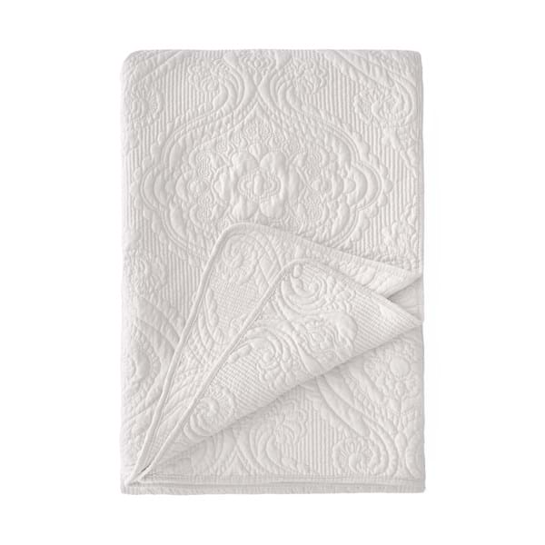 Trapunta Matrimoniale Sogno toscano Collection 260x260 cm. Bianco Avorio
