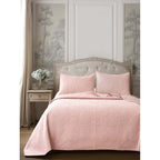 Blanc MariClò Trapunta Una Piazza e Mezza Sogno Toscano Collection 180x260 cm. Rosa Chiaro