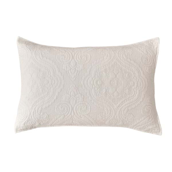 Set 2 Copriguanciali Sogno toscano Collection 50x80 cm. Beige