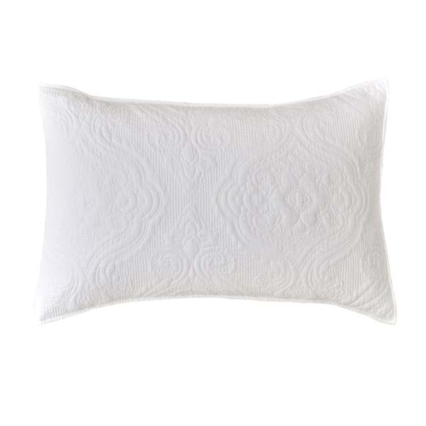 Set 2 Copriguanciali Sogno toscano Collection 50x80 cm. Bianco Avorio