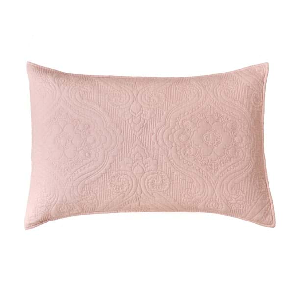 Set 2 Copriguanciali Sogno toscano Collection 50x80 cm. Rosa Chiaro