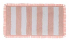 Blanc MariClò Tappeto a Righe con Gala Righe d'Aria Collection Rosa 50x110 cm.