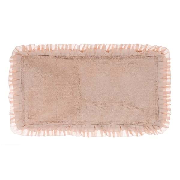 Tappeto con Doppia Gala Bagno Chiaro Collection 50x130 cm. Rosa