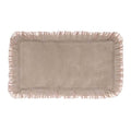 tappeto con Doppia Gala Bagno Chiaro Collection 60x120 cm. Tortora