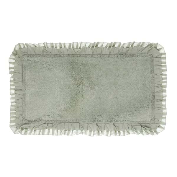 Tappeto con Doppia Gala Bagno Chiaro Collection 50x130 cm. Verde Chiaro
