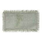 Blanc MariClò Tappeto con Doppia Gala Bagno Chiaro Collection 50x130 cm. Verde Chiaro
