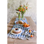 Blanc MariClò Runner Linda Collection in Cotone Vichy 45x150 cm.
