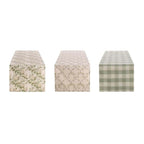 Blanc MariClò Runner Rami d'Amore Collection in Cotone 45x140 cm.