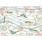 Blanc MariClò Tovaglia Cerata Riviera Collection in Cotone Antimacchia 150x220 cm.