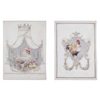 Blanc MariClò Cestino Coco' Collection in Cotone con 2 Canovacci 50x70 cm.
