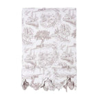 Trapunta Matrimoniale Toile De Jouy Collection 250x250 cm.