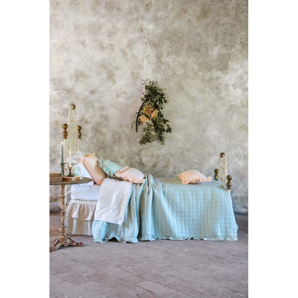 Trapunta Matrimoniale Sogno Vichy Collection 260x260 cm.