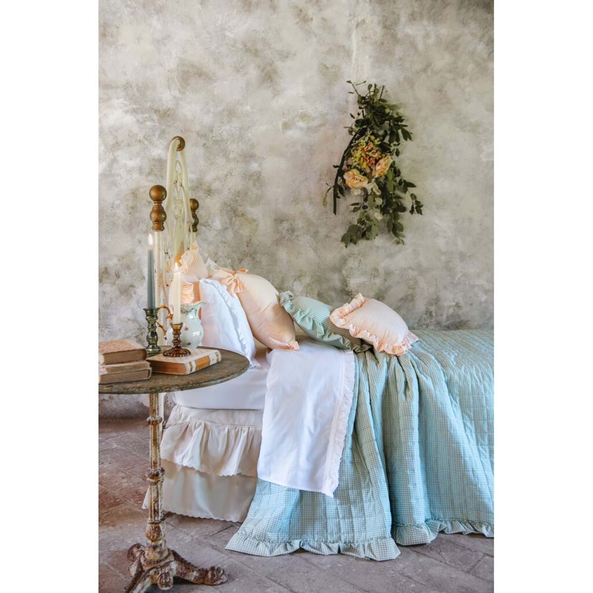 Trapunta Matrimoniale Sogno Vichy Collection 260x260 cm.