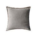 Cuscino con Frange Orangerie Collection 50x50 cm. Naturale