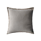 Cuscino con Frange Orangerie Collection 50x50 cm. Naturale