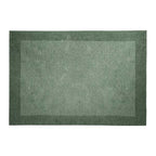 Tappeto 100% Cotone Blanc Mariclò 140x195 cm. Verde